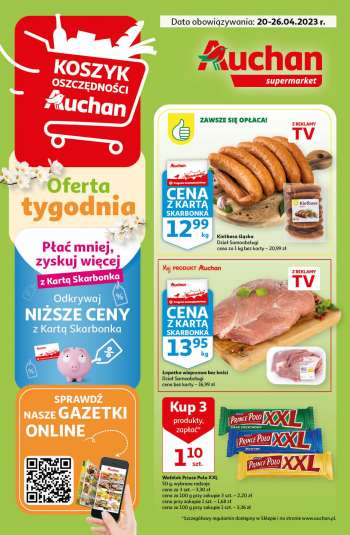 Gazetka Auchan - 20.04.2023 - 26.04.2023.
