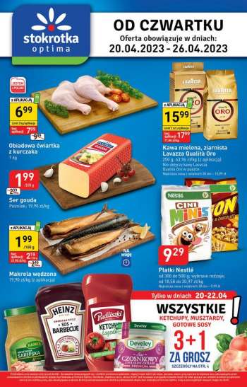 Gazetka Stokrotka Optima - 20.04.2023 - 26.04.2023.