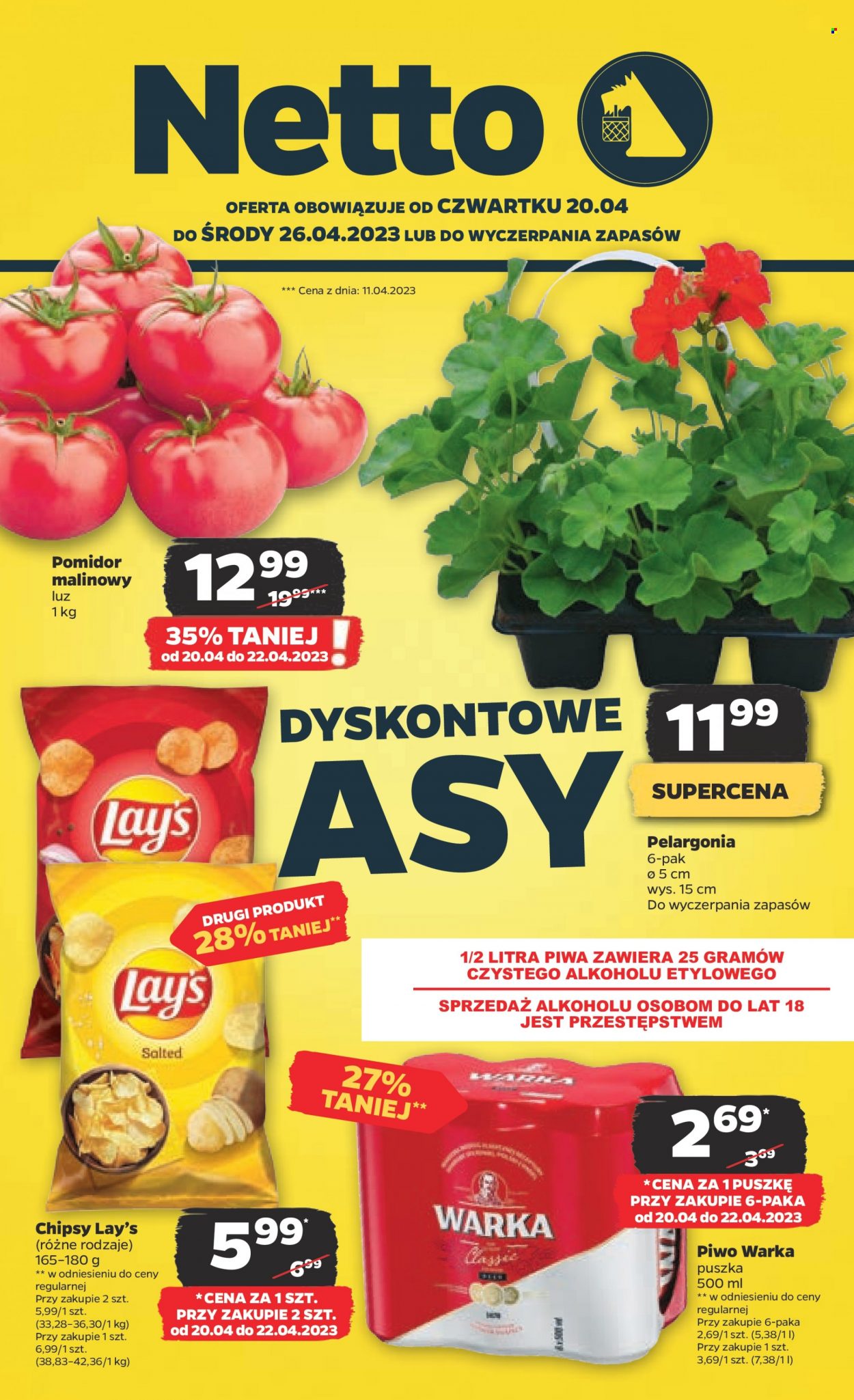 Gazetka Netto - 20.04.2023 - 26.04.2023. Strona 1