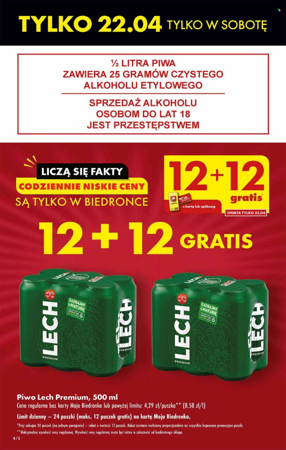 Gazetka Biedronka - 20.04.2023 - 26.04.2023. Strona 4