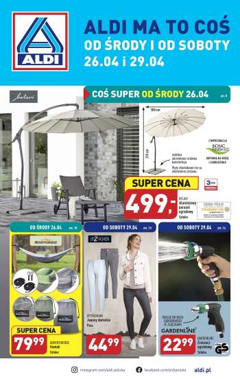 Gazetka ALDI - 26.04.2023 - 29.04.2023.