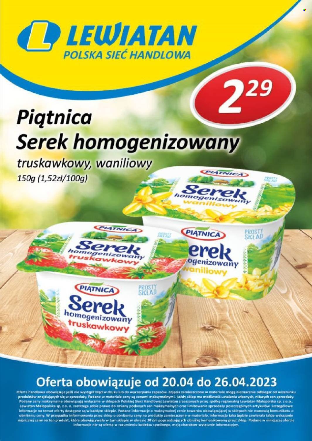 Gazetka Lewiatan - 20.04.2023 - 26.04.2023. Strona 4