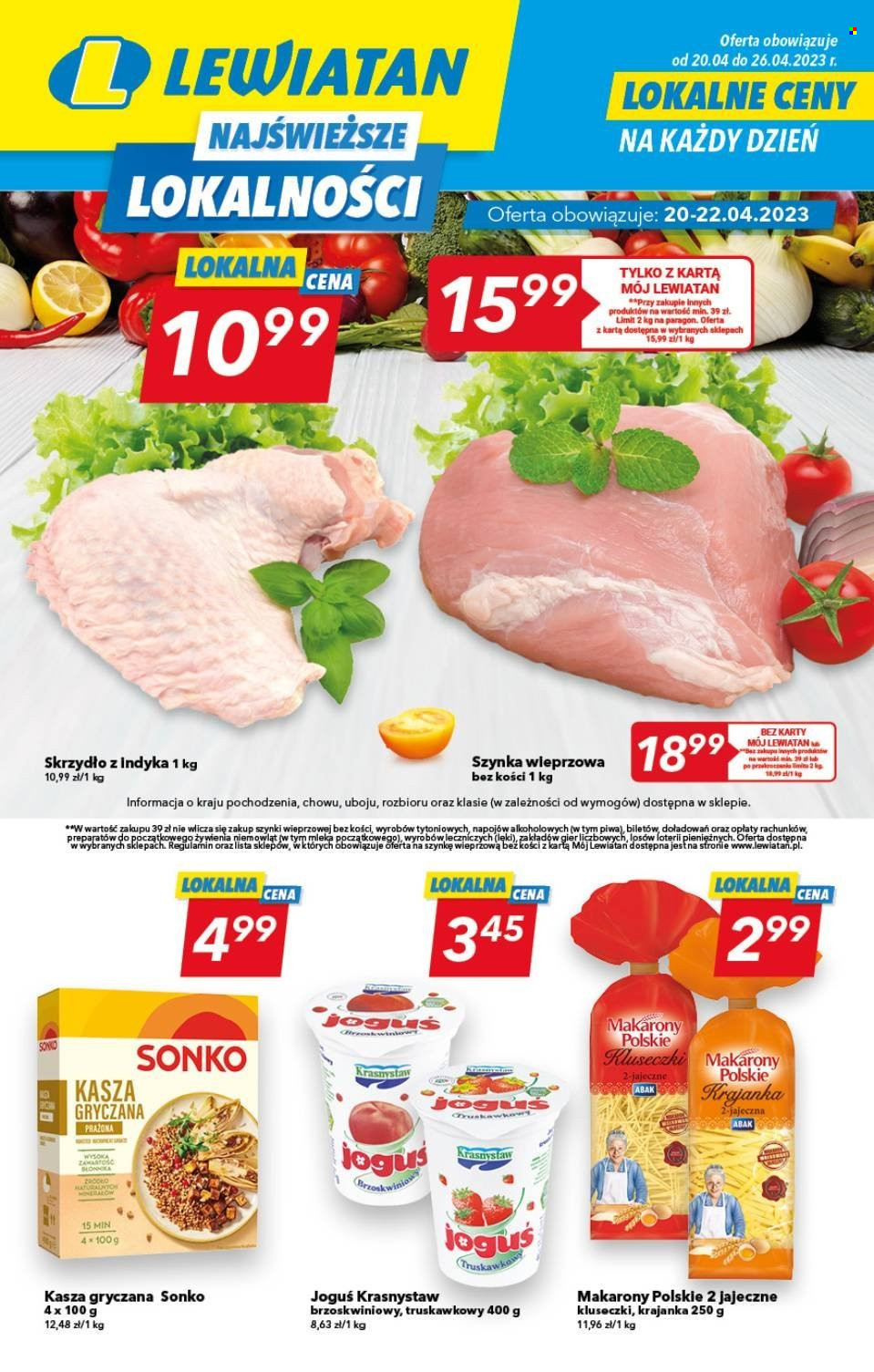 Gazetka Lewiatan - 20.04.2023 - 26.04.2023. Strona 1