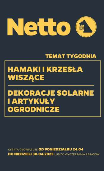 Gazetka Netto - 24.04.2023 - 30.04.2023.