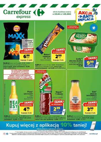 Leták Carrefour - 25.4.2023 - 1.5.2023.