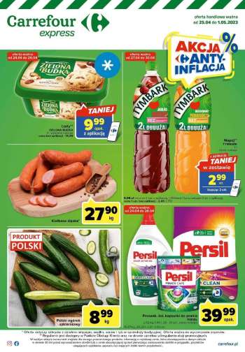 Leták Carrefour - 25.4.2023 - 1.5.2023.