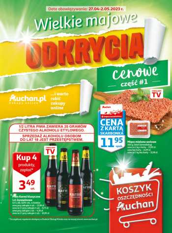 Gazetka Auchan - 27.04.2023 - 2.05.2023.