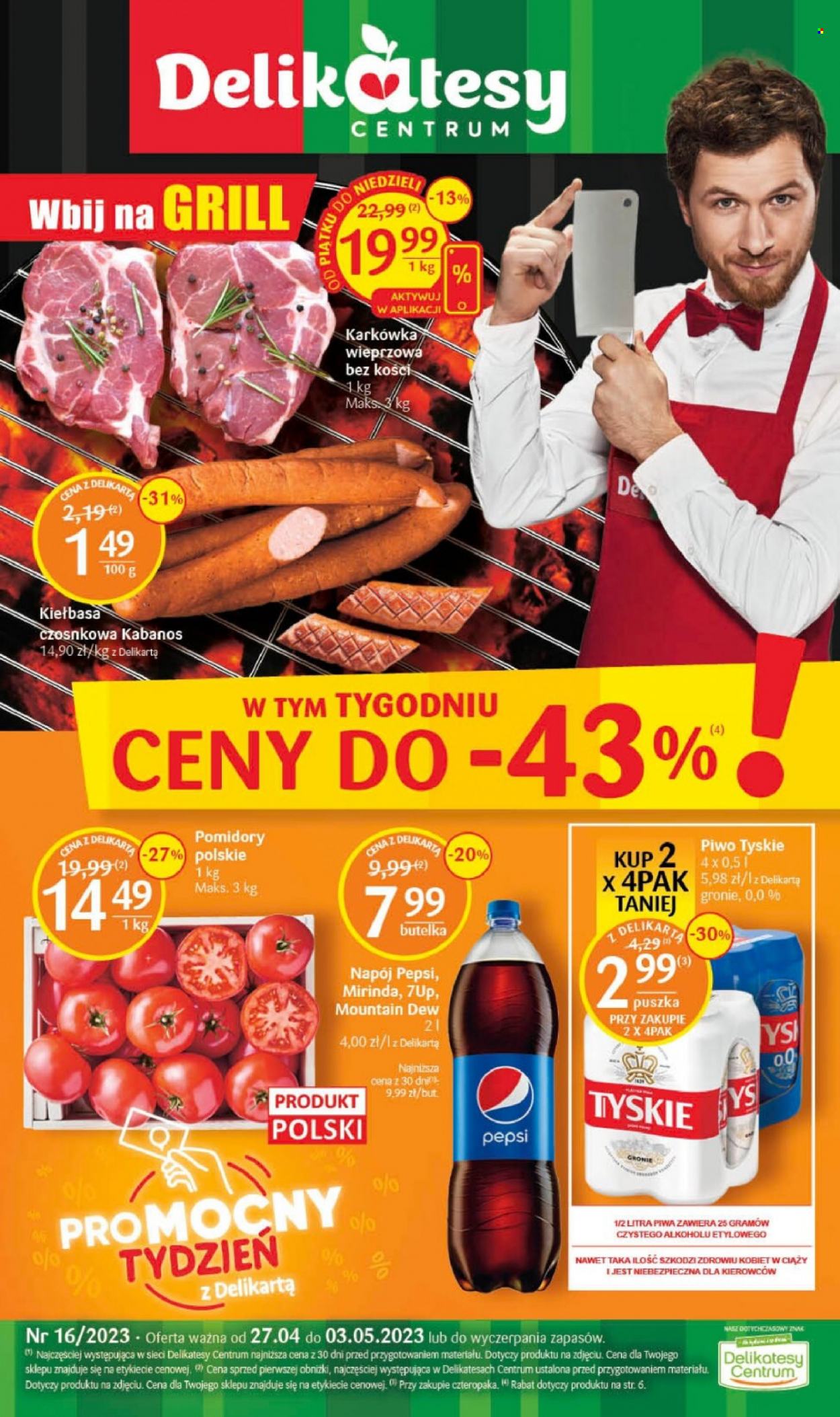 Gazetka Delikatesy Centrum - 27.04.2023 - 3.05.2023. Strona 1
