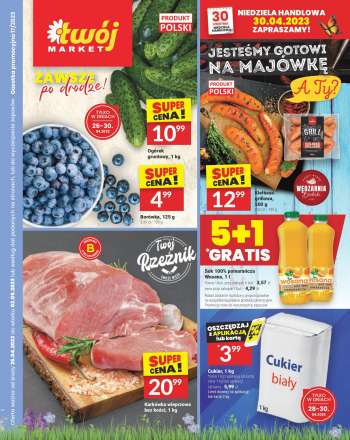 Gazetka Twój Market - 26.04.2023 - 2.05.2023.