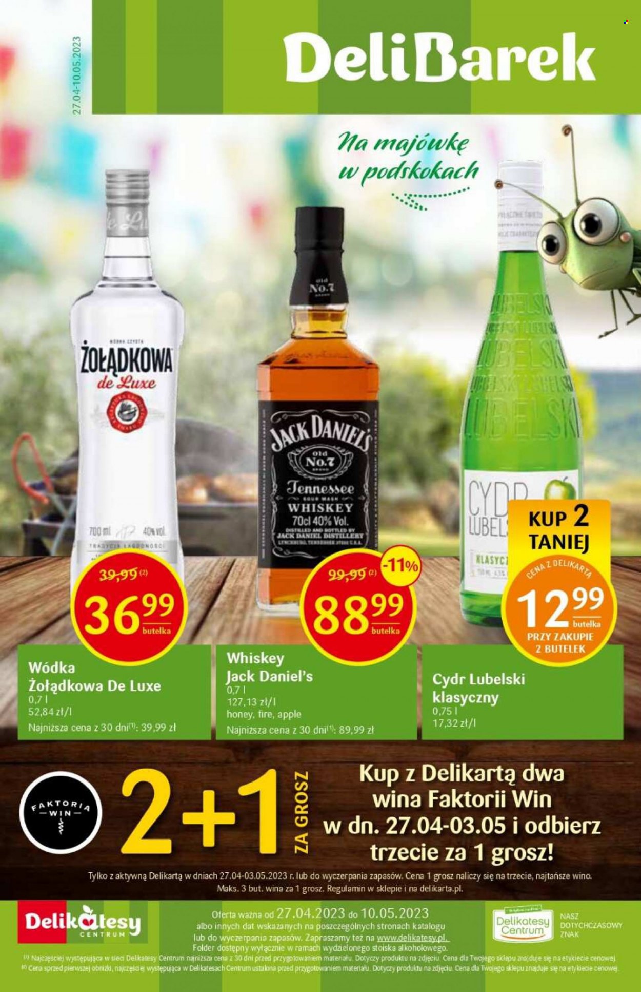 Gazetka Delikatesy Centrum - 27.04.2023 - 10.05.2023. Strona 1