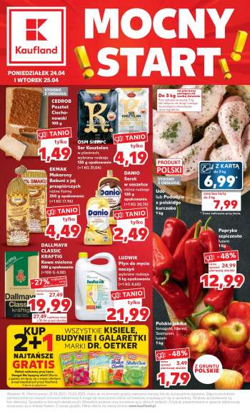 Gazetka Kaufland - 24.04.2023 - 25.04.2023.