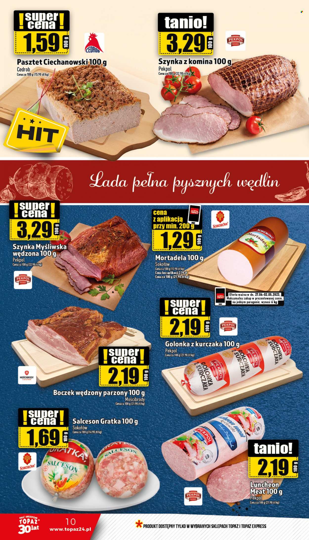 Gazetka Topaz - 27.04.2023 - 2.05.2023. Strona 10