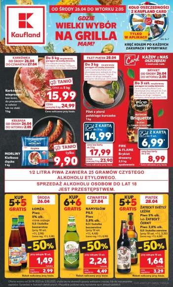 Gazetka Kaufland - 26.04.2023 - 2.05.2023.