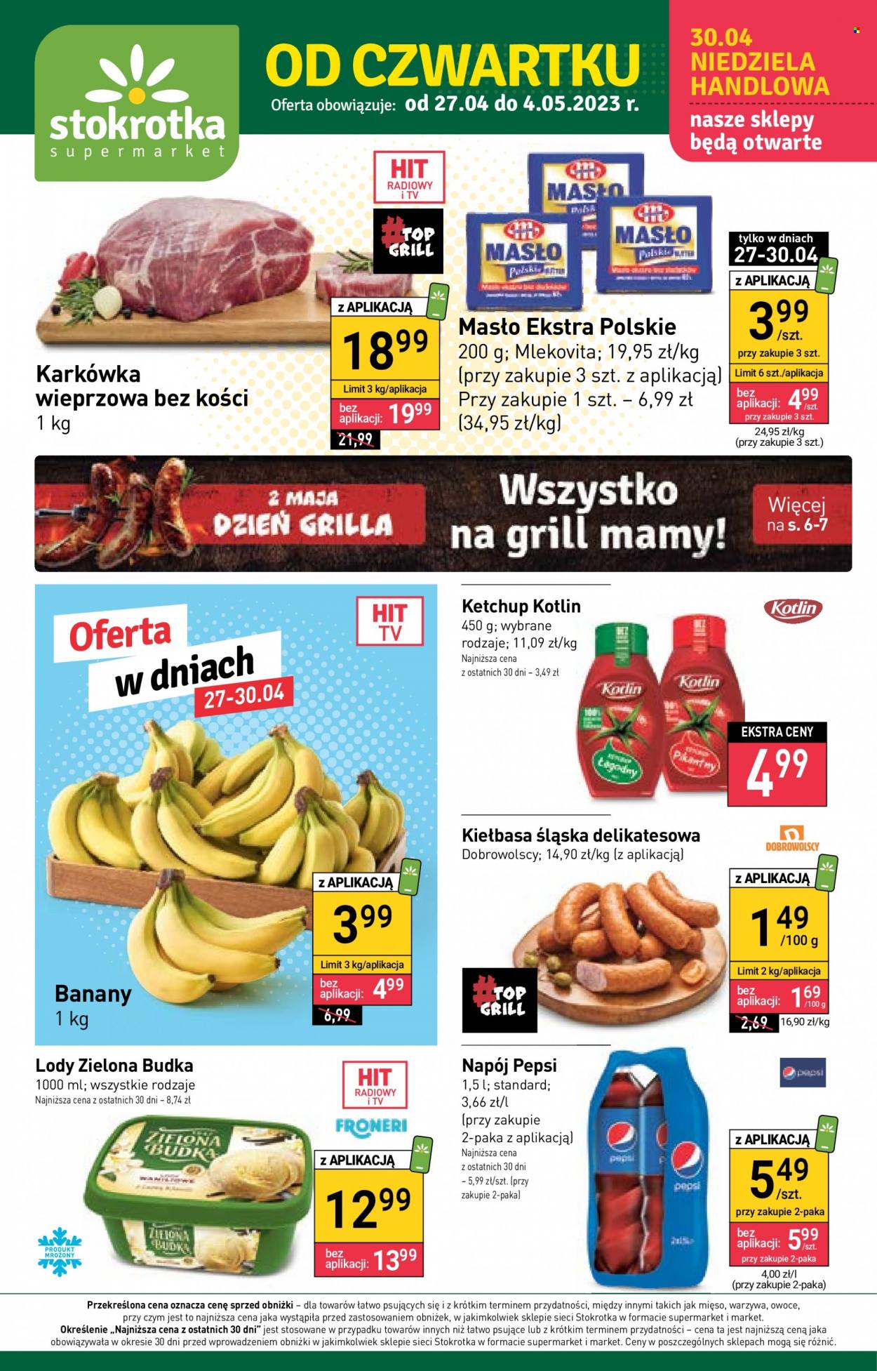 Gazetka Stokrotka Supermarket - 27.04.2023 - 4.05.2023. Strona 1