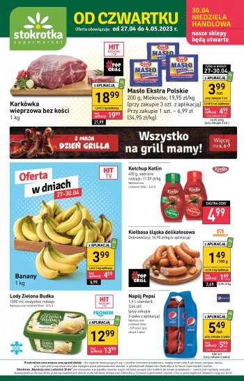 Gazetka Stokrotka Supermarket - 27.04.2023 - 4.05.2023.