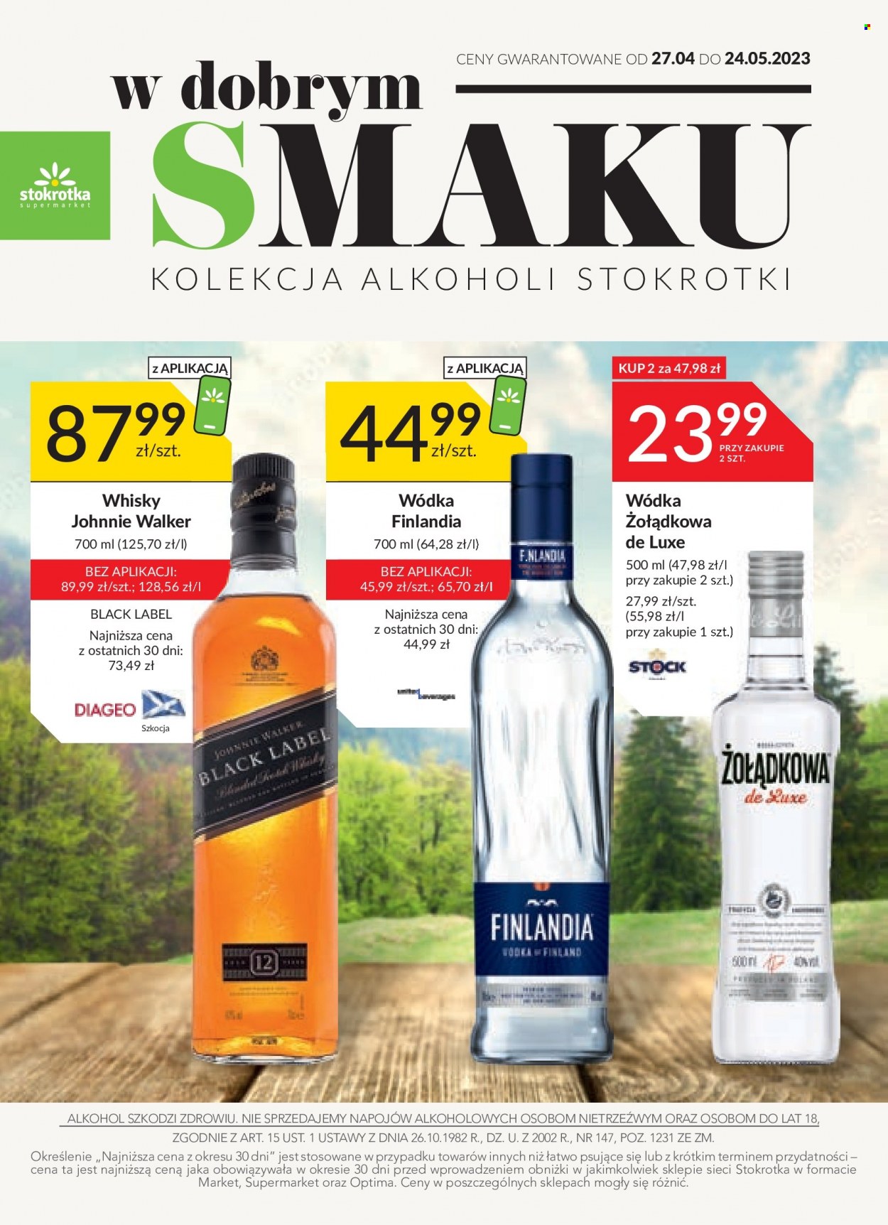 Gazetka Stokrotka Supermarket - 27.04.2023 - 24.05.2023. Strona 1