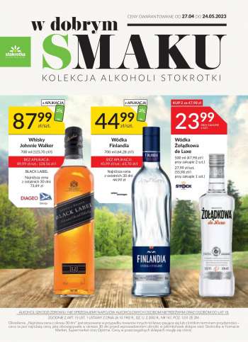 Gazetka Stokrotka Supermarket - 27.04.2023 - 24.05.2023.