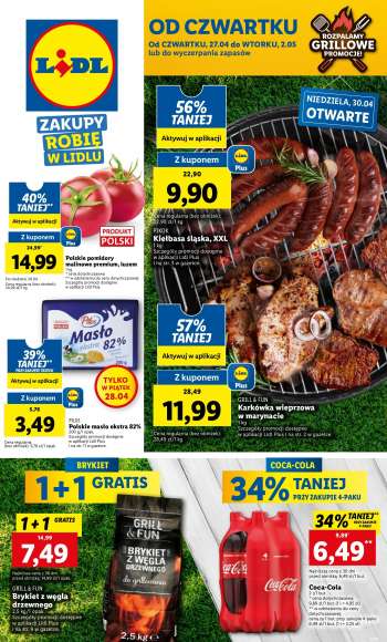 Gazetka Lidl - 27.04.2023 - 2.05.2023.