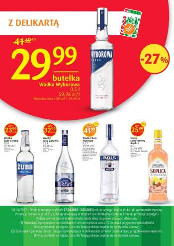 Gazetka Delikatesy Centrum - 27.04.2023 - 3.05.2023.