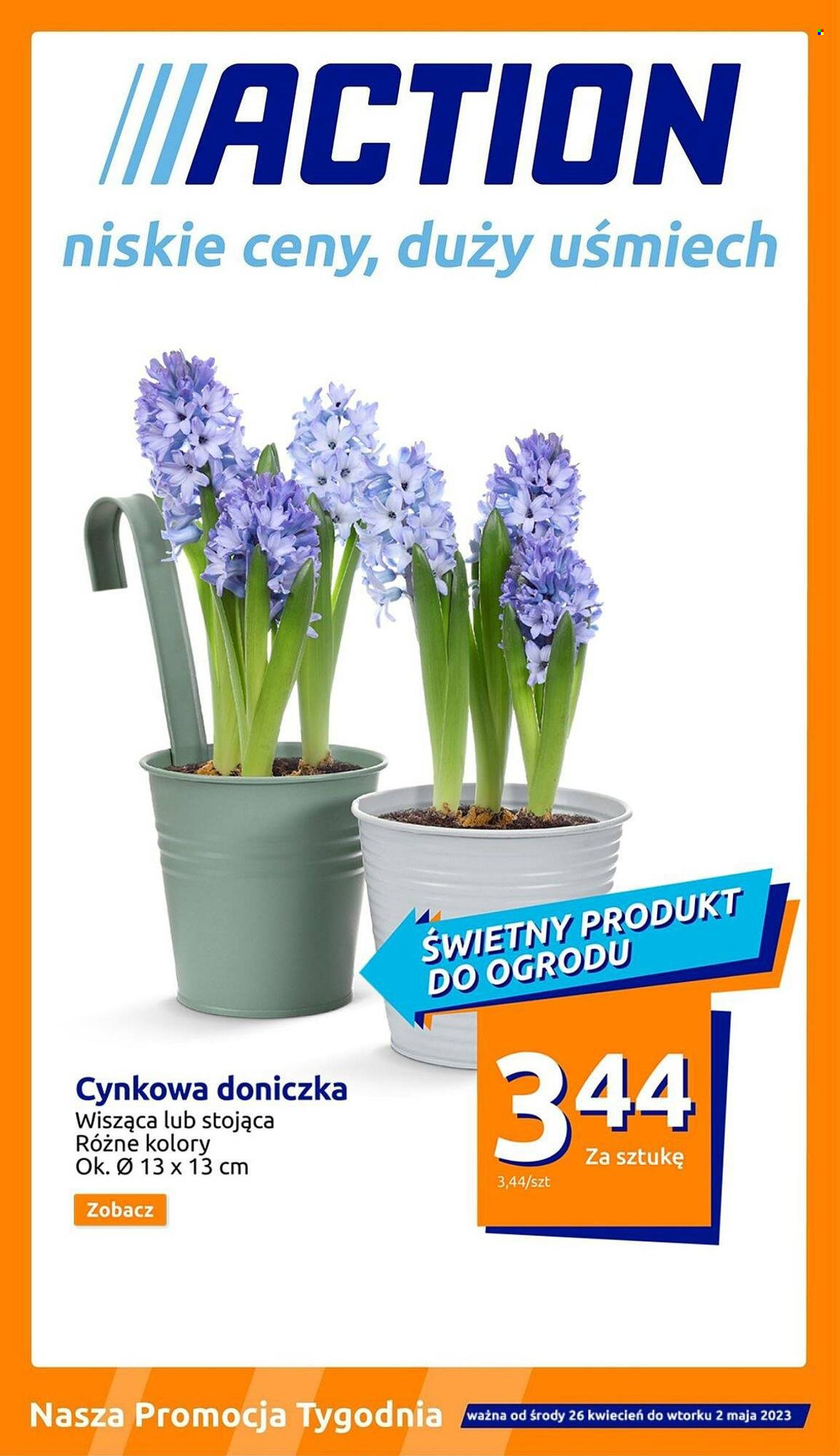 Gazetka Action - 26.04.2023 - 2.05.2023. Strona 1