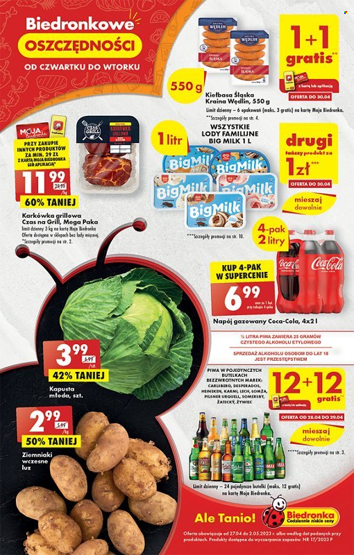 Gazetka Biedronka - 27.04.2023 - 2.05.2023. Strona 1