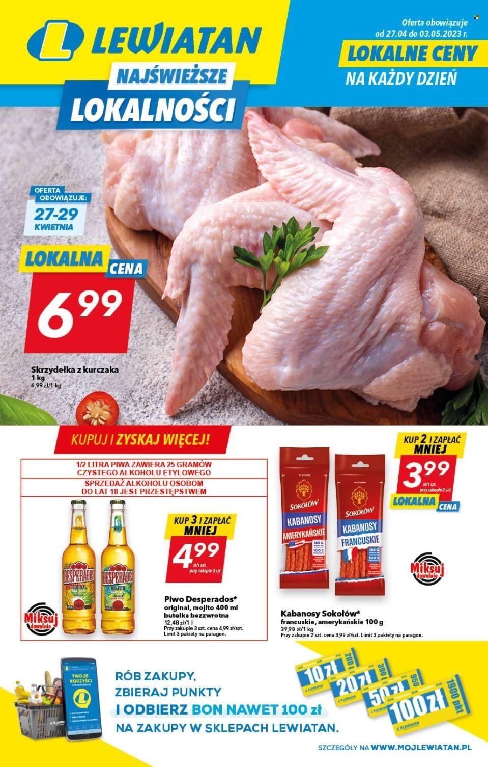 Gazetka Lewiatan - 27.04.2023 - 3.05.2023. Strona 1