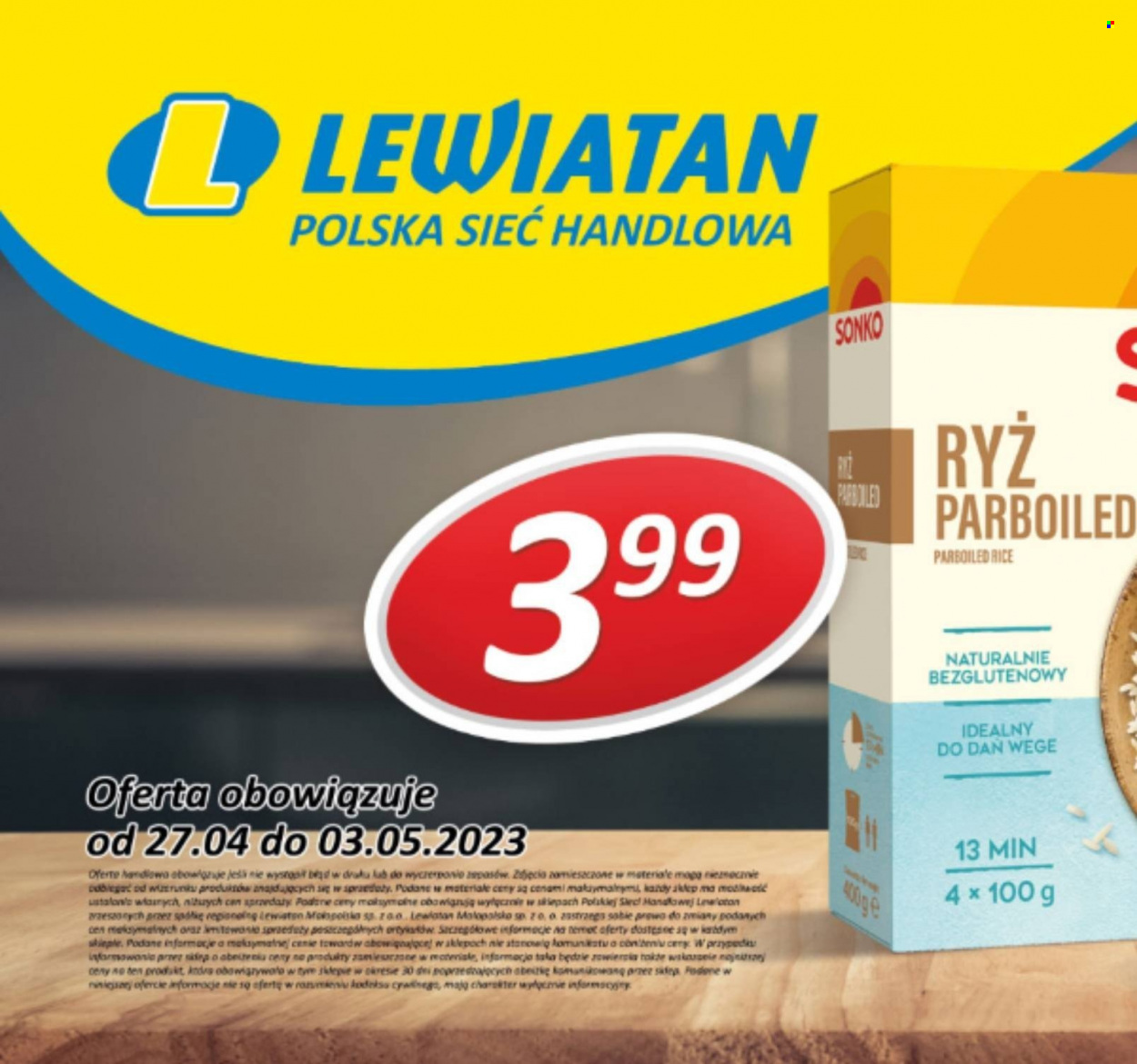 Gazetka Lewiatan - 27.04.2023 - 3.05.2023. Strona 4