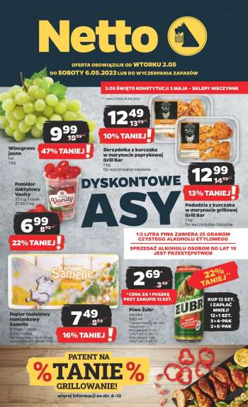 Gazetka Netto - 2.05.2023 - 6.05.2023.