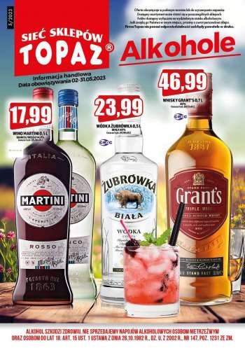 Gazetka Topaz - 2.05.2023 - 31.05.2023.