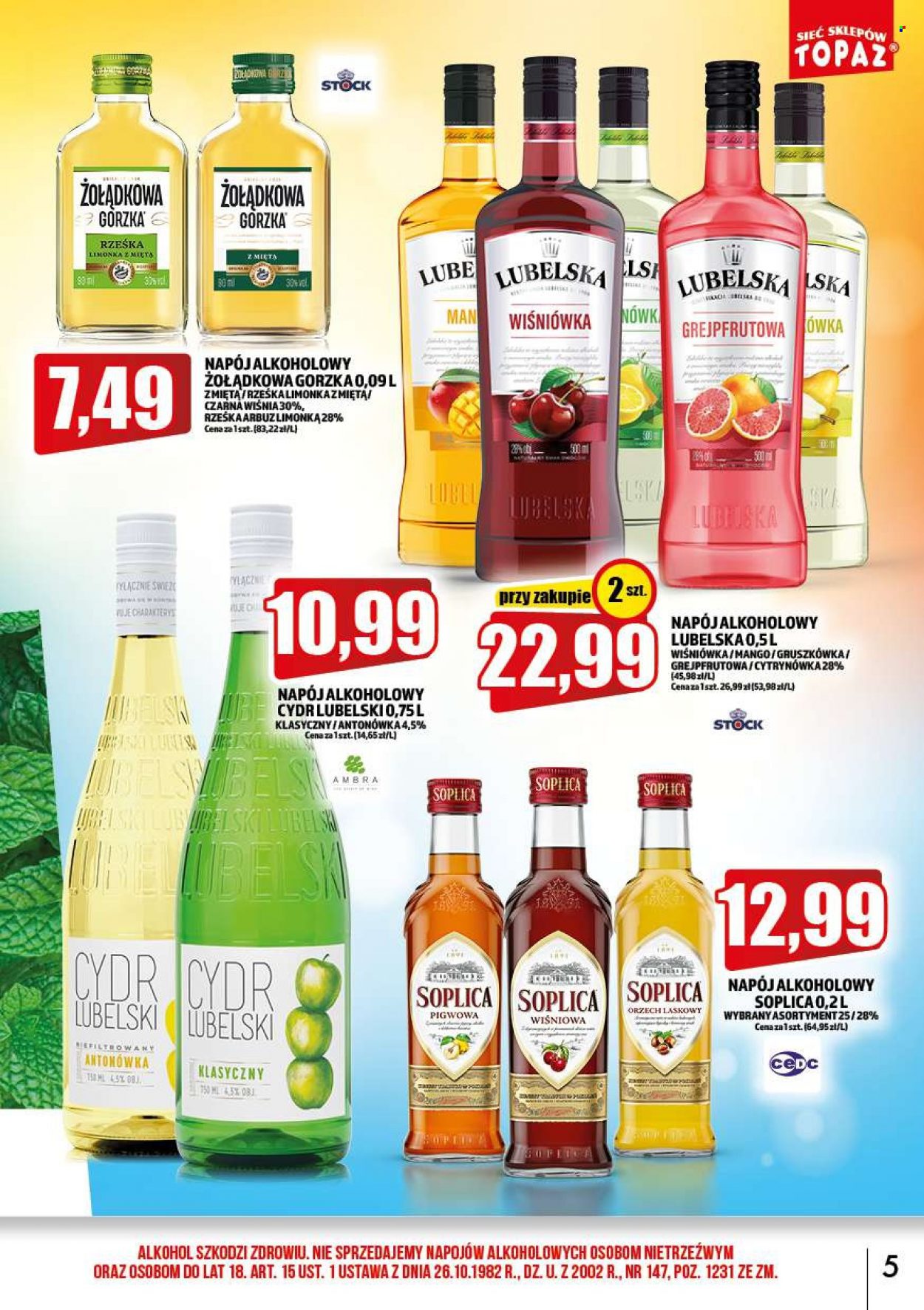 Gazetka Topaz - 2.05.2023 - 31.05.2023. Strona 5