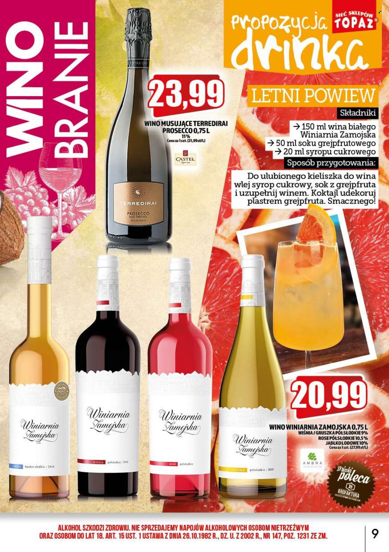 Gazetka Topaz - 2.05.2023 - 31.05.2023. Strona 9