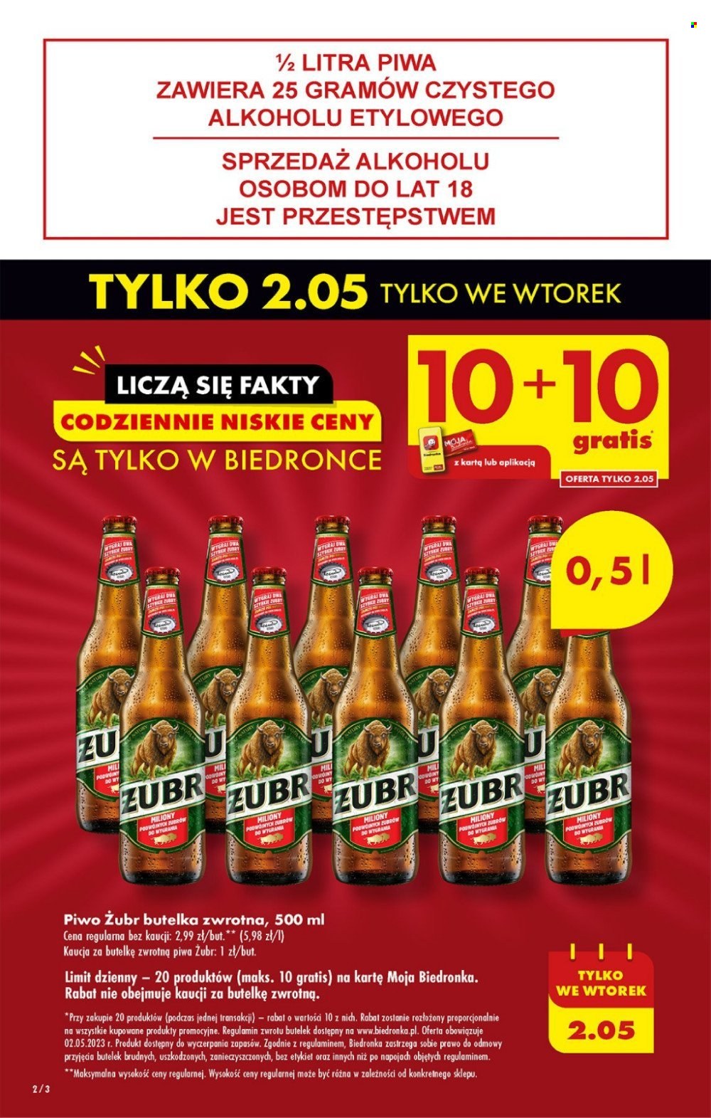 Gazetka Biedronka - 2.05.2023 - 6.05.2023. Strona 2