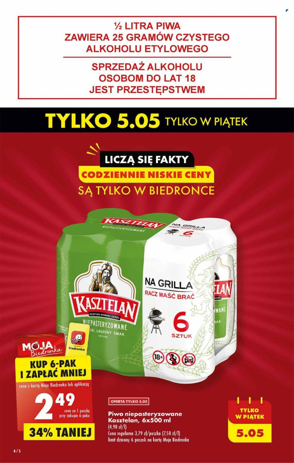 Gazetka Biedronka - 2.05.2023 - 6.05.2023. Strona 4