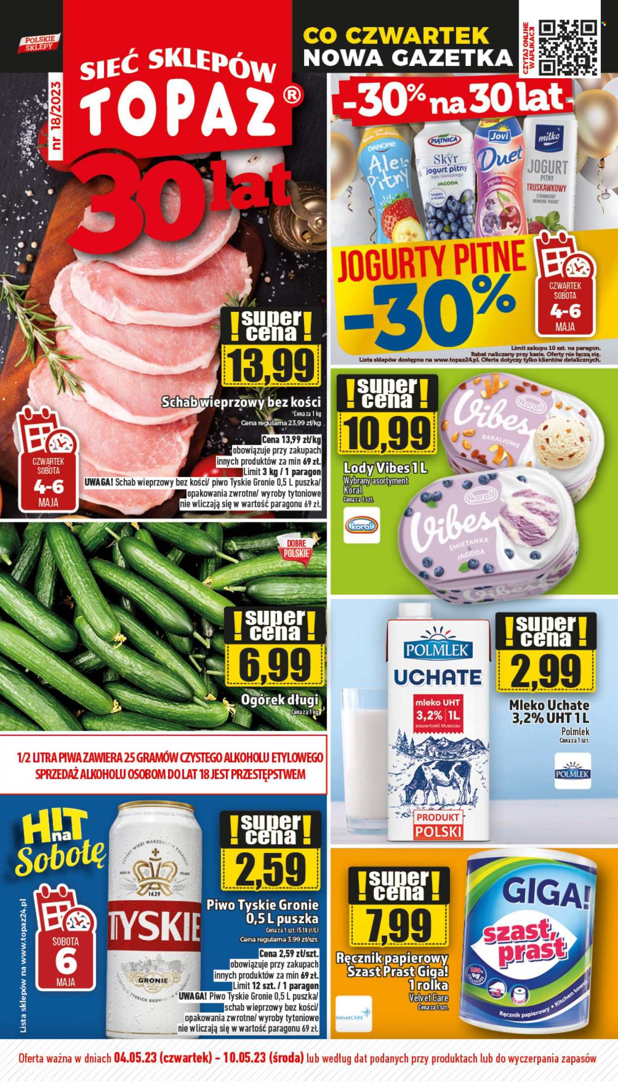 Gazetka Topaz - 4.05.2023 - 10.05.2023. Strona 1