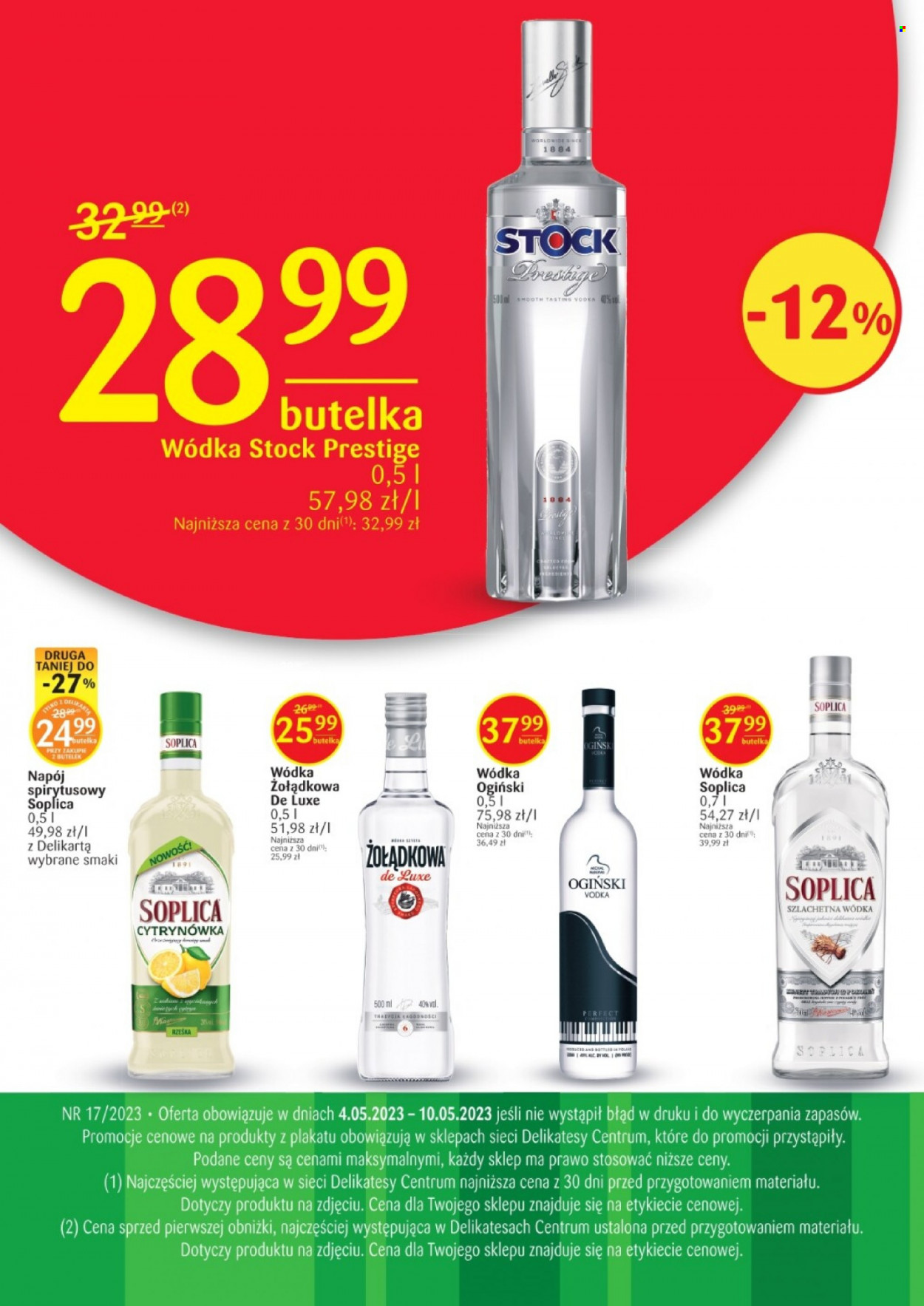 Gazetka Delikatesy Centrum - 4.05.2023 - 10.05.2023. Strona 1
