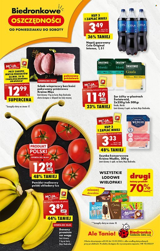 Gazetka Biedronka - 8.05.2023 - 13.05.2023. Strona 1