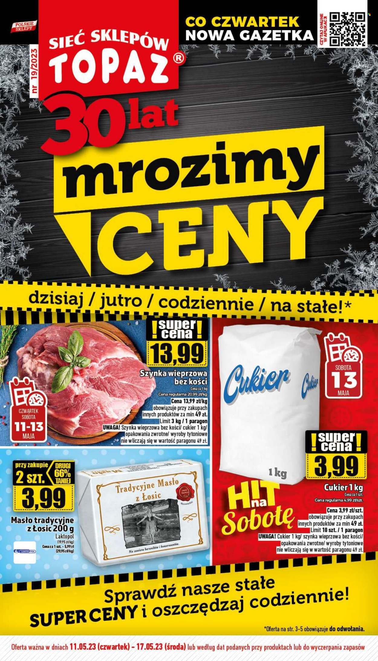 Gazetka Topaz - 11.05.2023 - 17.05.2023. Strona 1