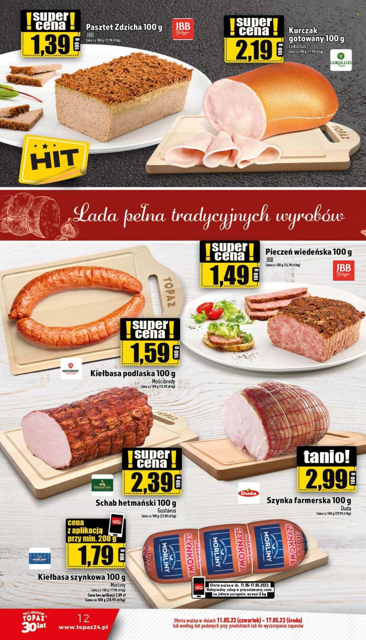 Gazetka Topaz - 11.05.2023 - 17.05.2023. Strona 12