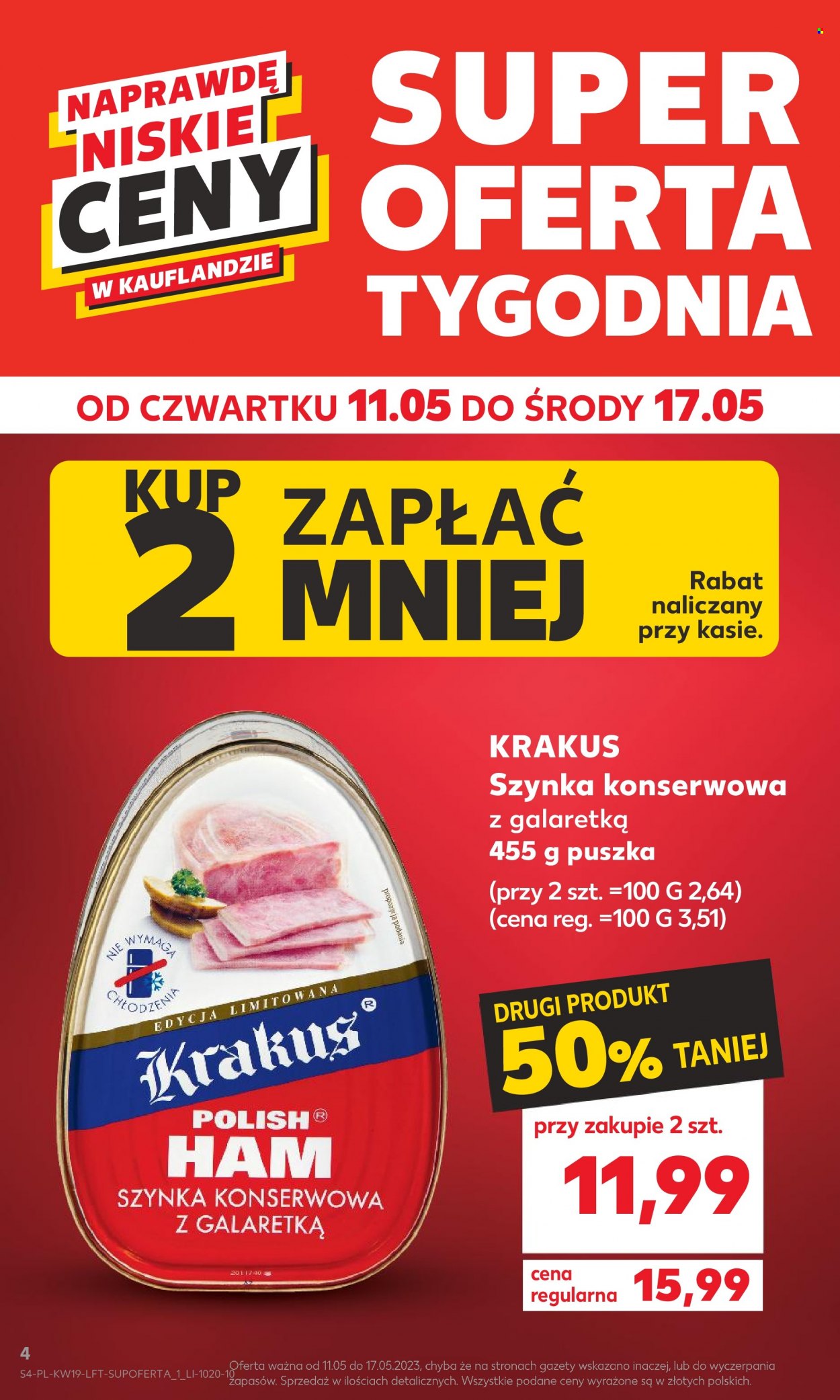 Gazetka Kaufland - 11.05.2023 - 17.05.2023. Strona 4