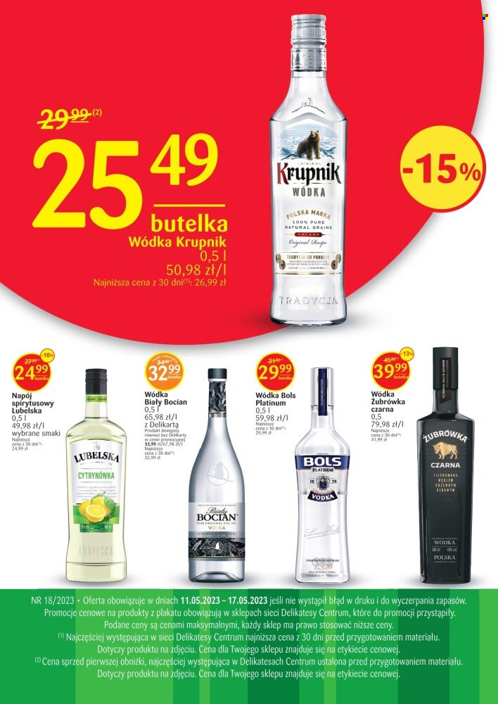 Gazetka Delikatesy Centrum - 11.05.2023 - 17.05.2023. Strona 1