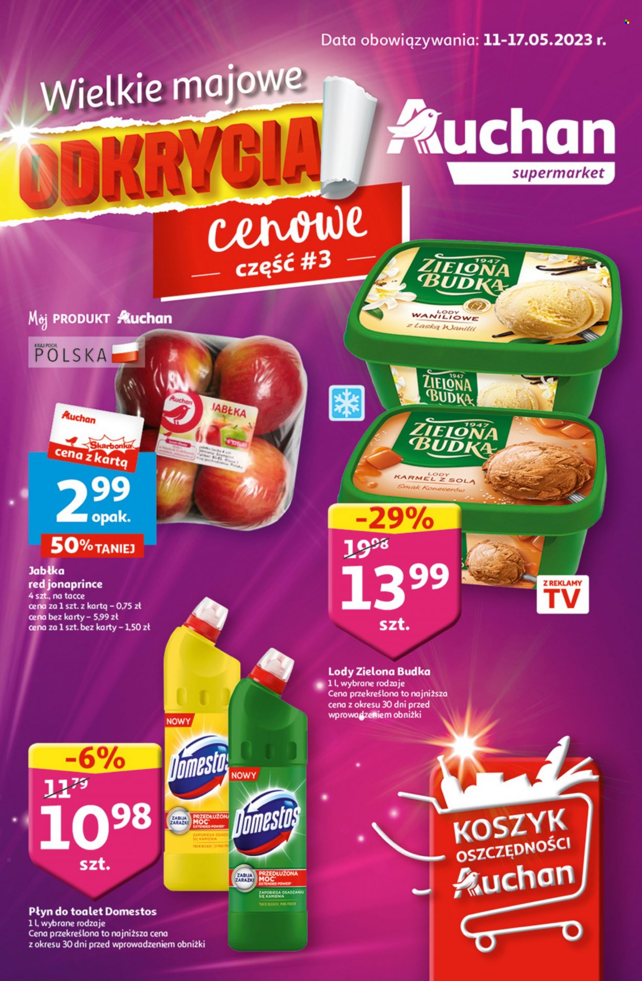 Gazetka Auchan - 11.05.2023 - 17.05.2023. Strona 1