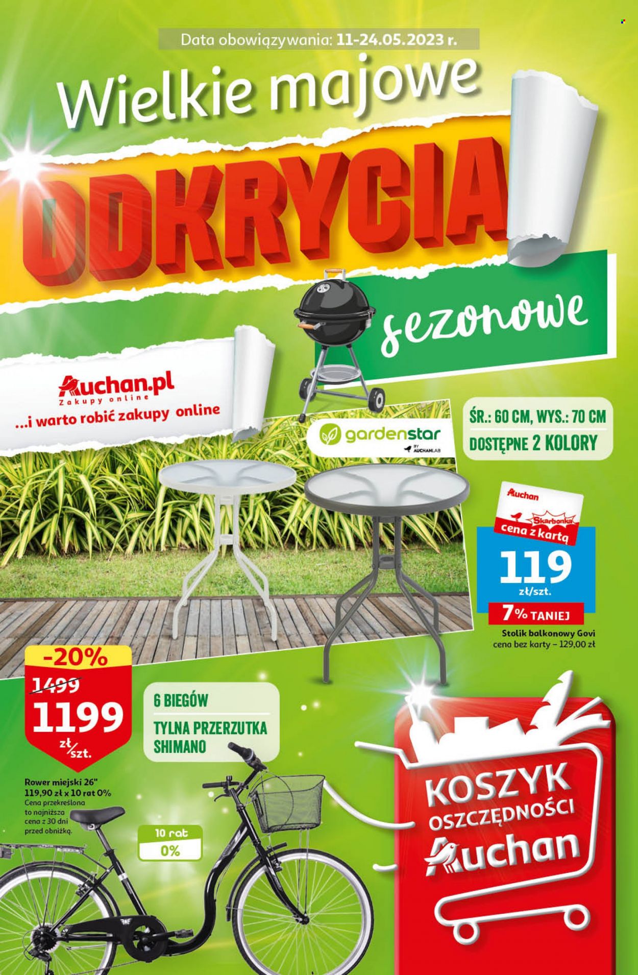 Gazetka Auchan - 11.05.2023 - 24.05.2023. Strona 1