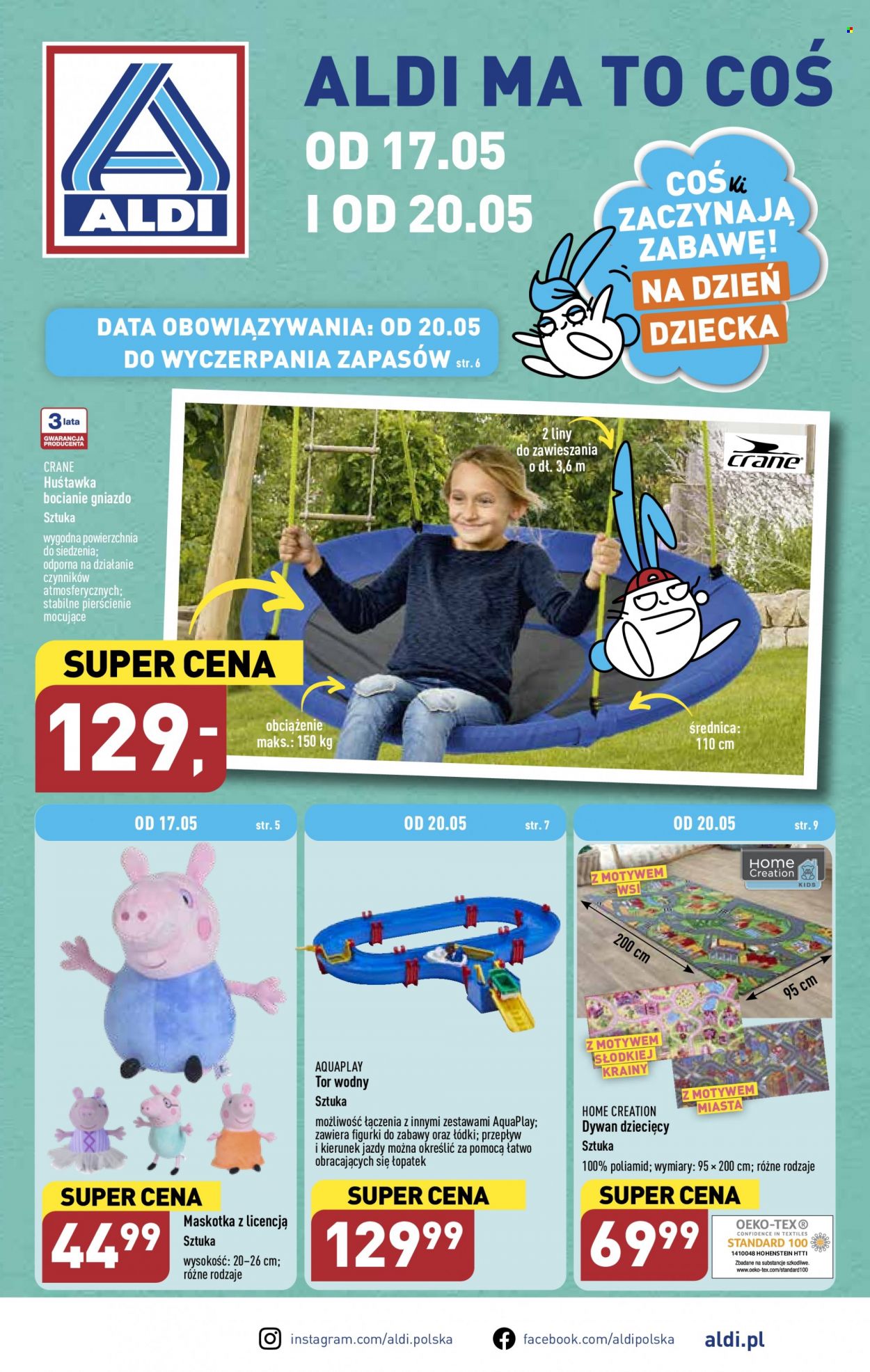 Gazetka ALDI - 17.05.2023 - 20.05.2023. Strona 1
