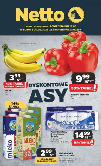 Gazetka Netto - 15.05.2023 - 20.05.2023.