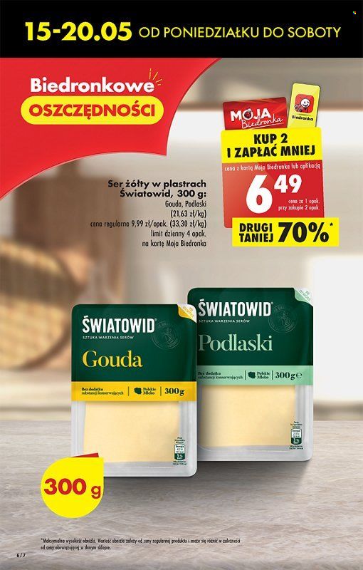 Gazetka Biedronka - 15.05.2023 - 20.05.2023. Strona 6