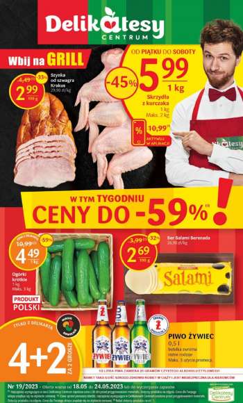 Gazetka Delikatesy Centrum - 18.05.2023 - 24.05.2023.