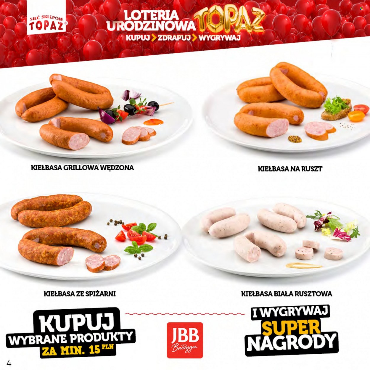 Gazetka Topaz - 17.05.2023 - 18.06.2023. Strona 4