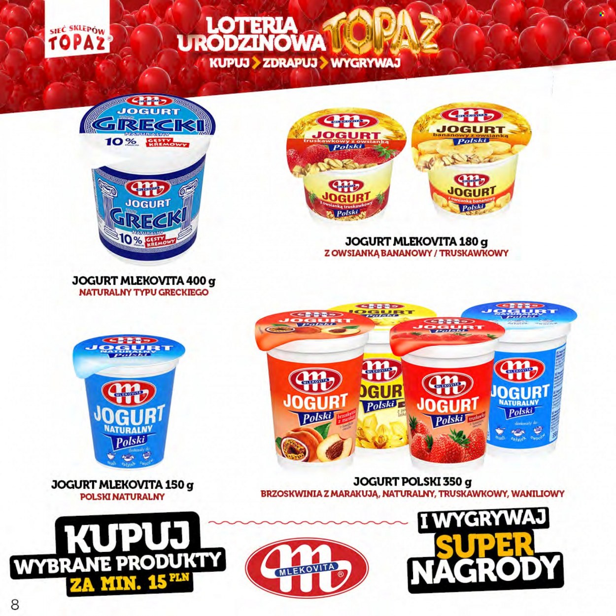 Gazetka Topaz - 17.05.2023 - 18.06.2023. Strona 8