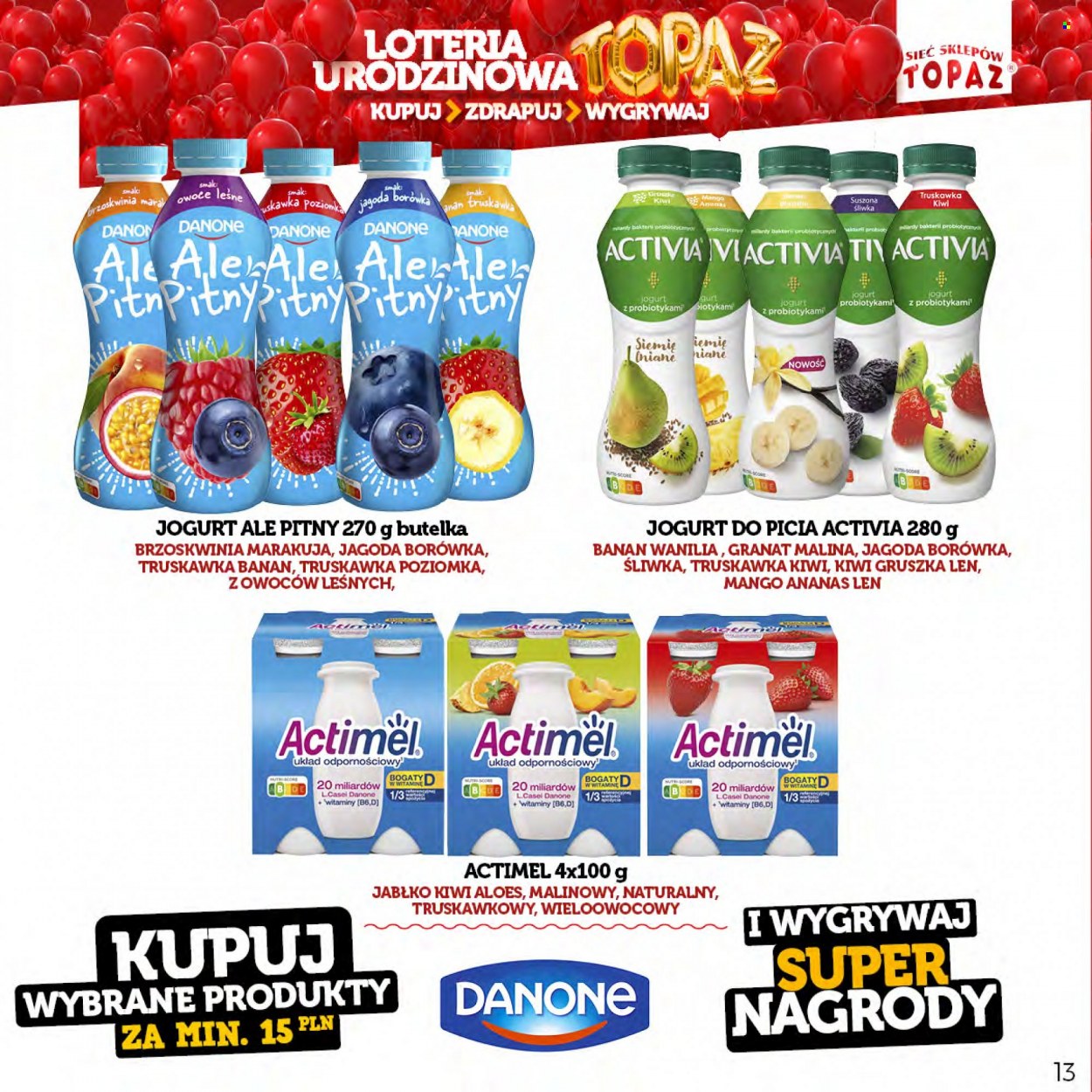 Gazetka Topaz - 17.05.2023 - 18.06.2023. Strona 13