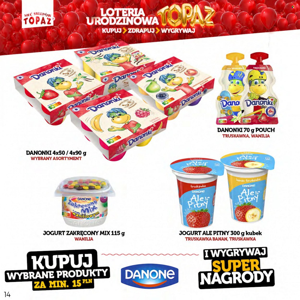 Gazetka Topaz - 17.05.2023 - 18.06.2023. Strona 14